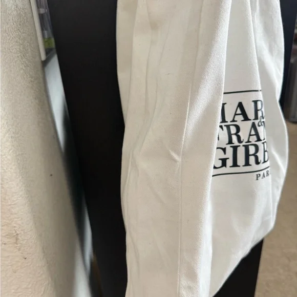 Marithe Francois Girbaud Paris Canvas Tote Bag NWT With Logo - Picture 5 of 5